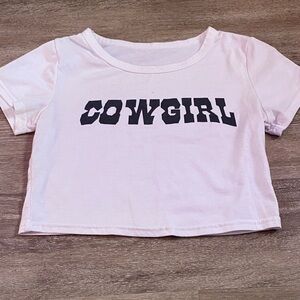 Amazon Cowgirl Graphic Crop Top